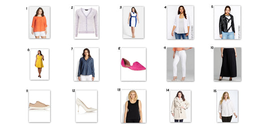 PLUS SIZE WARDROBE CAPSULE FOR SPRING 2014