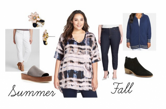 SUMMER TO FALL IN PLUS-SIZE FASHION