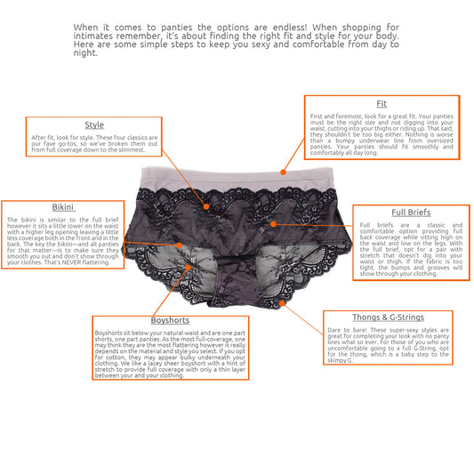 FIT & FLATTERY: PLUS SIZE PANTIES