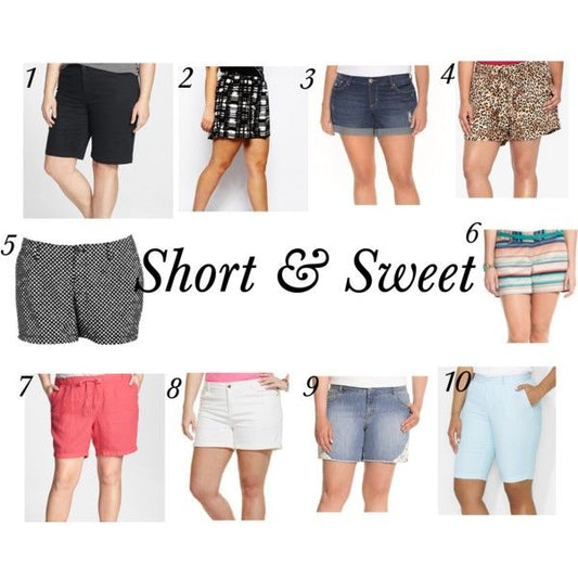 WEAR THE TREND: PLUS SIZE SHORTS