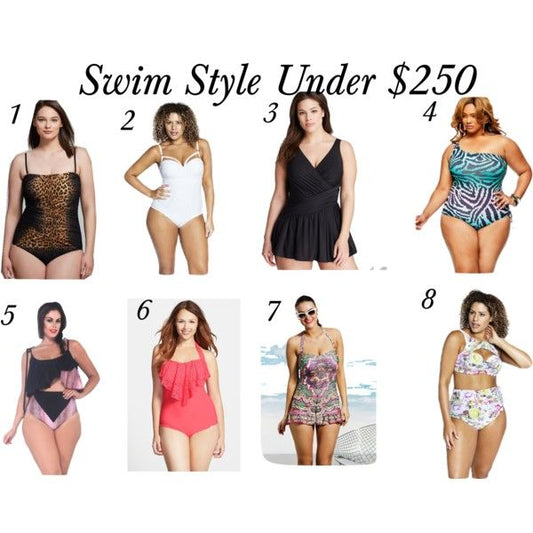STYLISH PLUS SIZE SWIMSUITS FOR SUMMER