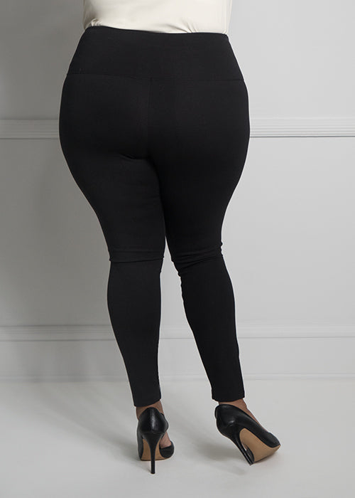 Black Ponte Leggings