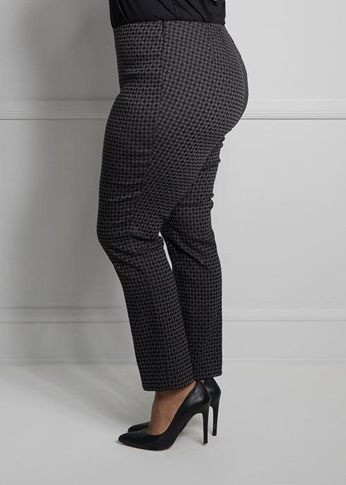 Side Zip Jacquard Pant