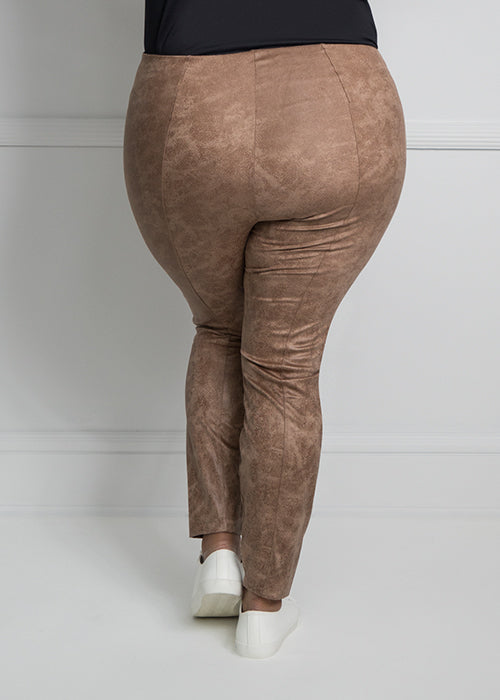 Buffed Suede Legging