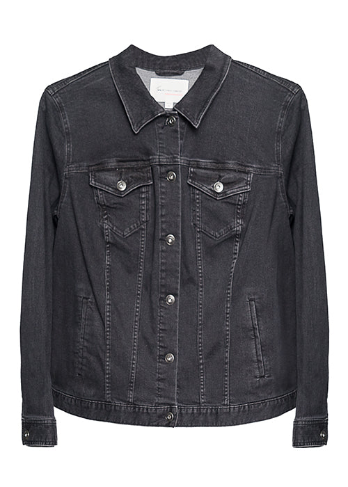 Grey Denim Jacket - Main Image