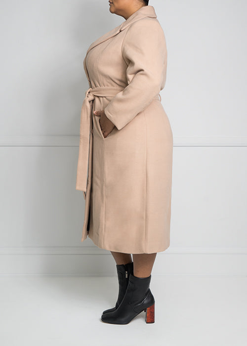 Tee Length Trench Coat