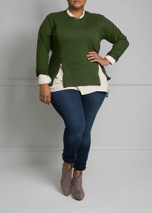 Corbelle Zip Pullover