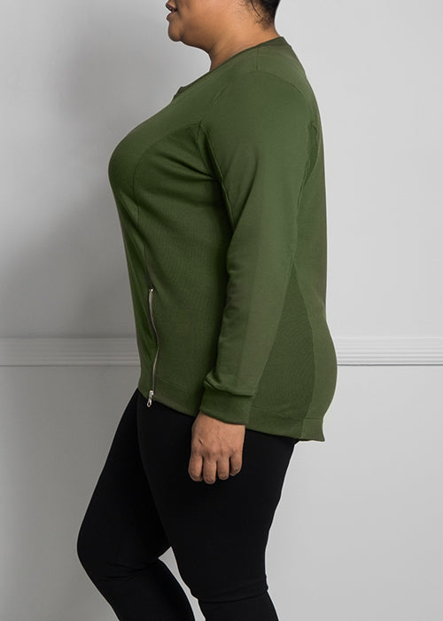 Corbelle Zip Pullover