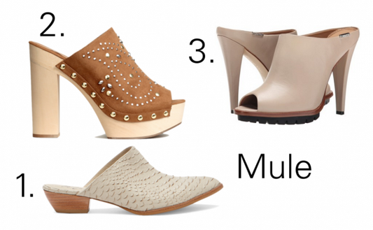 TOP 4 SPRING SHOE TRENDS