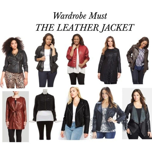 PLVSH’S MUST HAVE PLUS SIZE LEATHER JACKETS